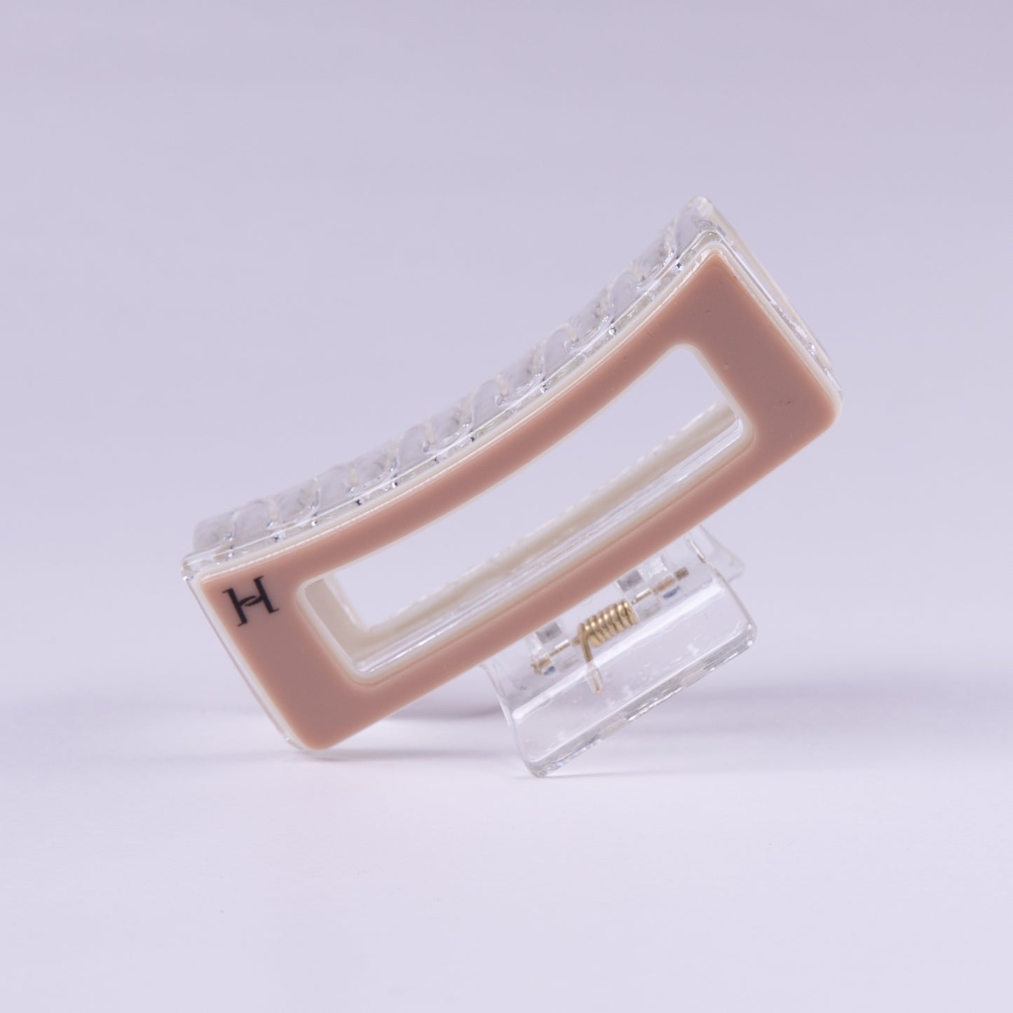 Lucid Hair Clip- Beige