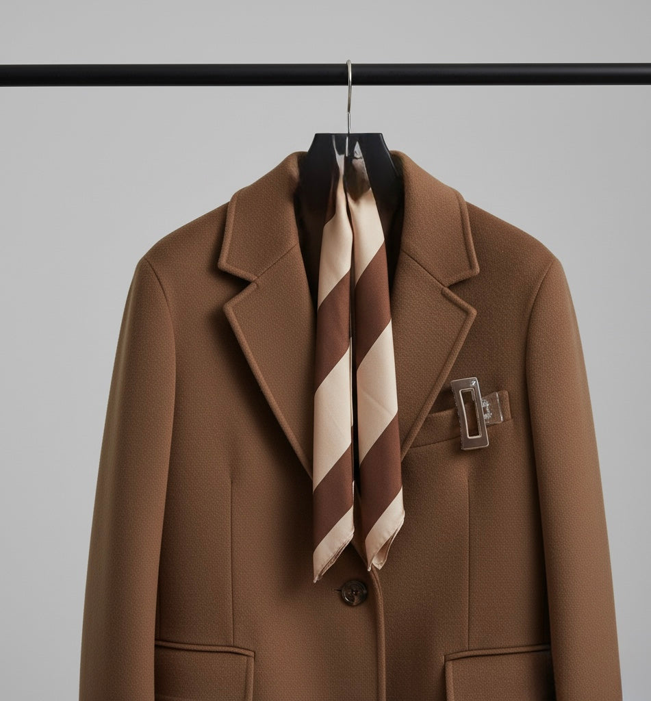 Lucid Hair Clip- Brown