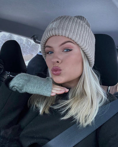 Beanie - Beige - Hermine Hold