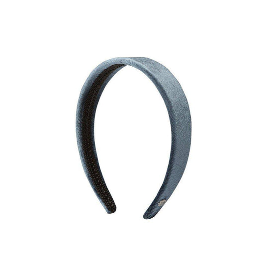 Solid Velvet Headband - Ice Blue - Hermine Hold
